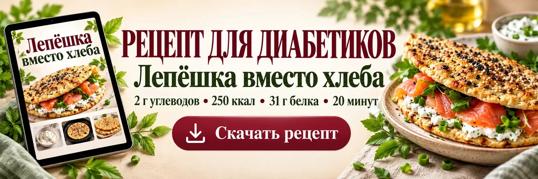 Лепешка для диабетиков рецепт